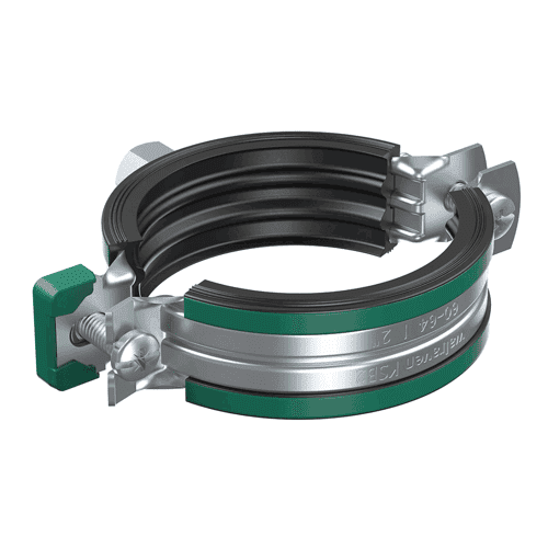 KSB2 2-schroefsbeugel EV EPDM, M8/M10