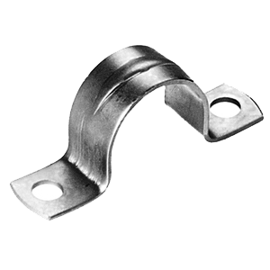 Pipe saddle clamp galvanised