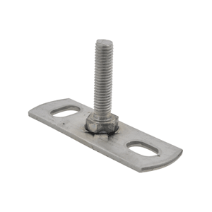 WM wall plate stainless steel