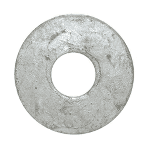 Large washer, hot dip galvanised