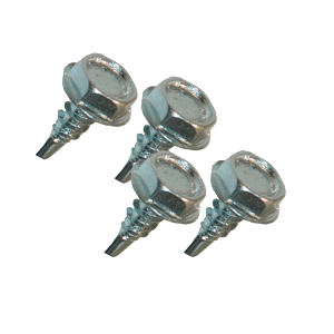 Self-drilling screw, hexagonal head