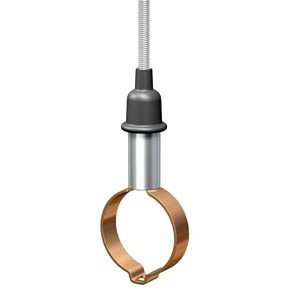 Flamco loop pipe suspension clamp, copper, BKK