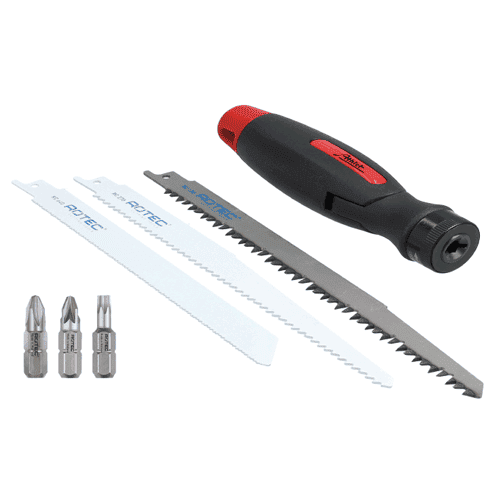 Rotec set handgreep inclusief recipro & bits