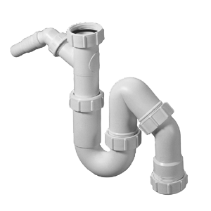 McAlpine universal trap with washing machine connection