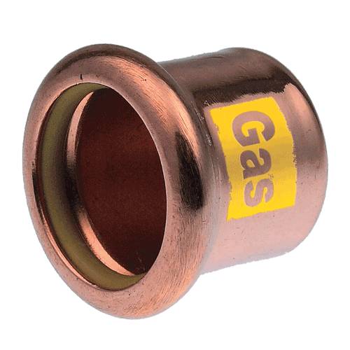 VSH XPress copper gas end coupling, press