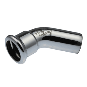 VSH XPress C-staal bocht 45gr. pers x insteek