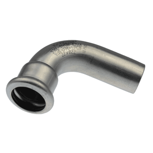 VSH XPress RVS 316L bocht 90gr. pers x insteek