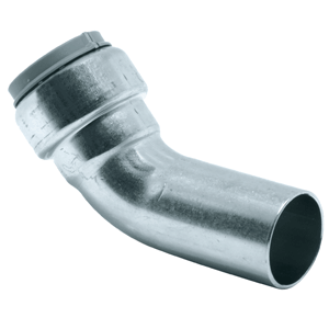 VSH Tectite C-staal bocht 45gr. push x insteek