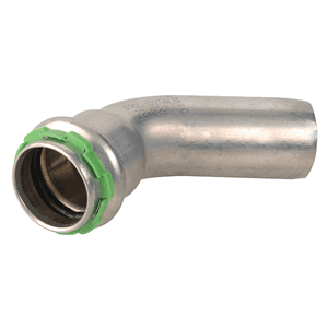 VSH SudoPress RVS bocht 45gr. pers x insteek