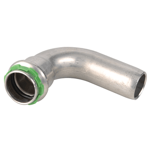 VSH SudoPress RVS bocht 90gr. pers x insteek