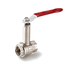 Raminex kogelkraan met verlengde spindel, 2x bi.dr., blind