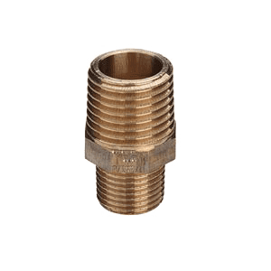 Viega verloop nippel (2x bu.dr.) brons
