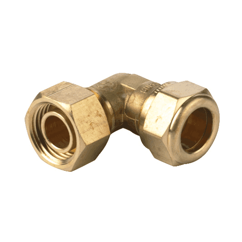 VSH Super tap coupling angled with fibre ring
