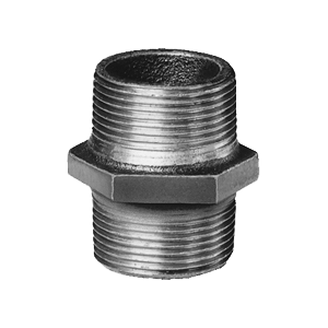 Dubbele nippel (2x bu.dr.)  nr. 280
