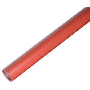 Welded steel pipe, primed, smooth