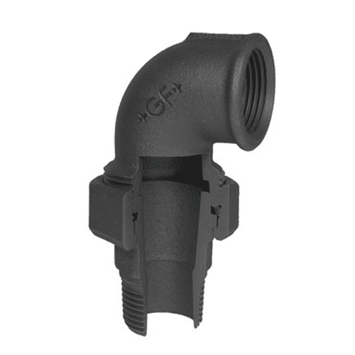 GF 98 malleable haakse koppeling (bi.dr. x bu.dr.)