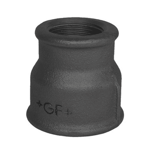GF 240 malleable ronde sok, verlopend (2x bi.dr.)