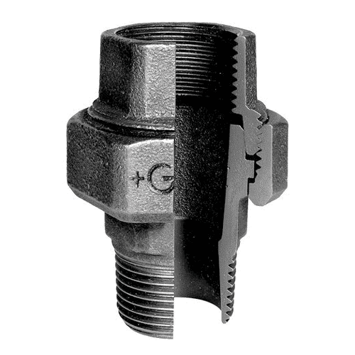 GF 341 malleable conische koppeling (bi.dr. x bu.dr.)