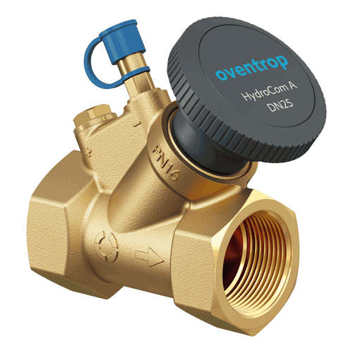 Oventrop HydroCom A strangafsluiter, PN16
