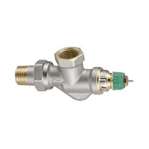 Danfoss RA-DV 2-in-1 radiatorafsluiter (haaks verkeerd)