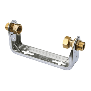 Watermeterbeugel, laag model 80mm