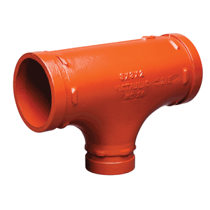 Victaulic verloop T-stukken Style 25, oranje