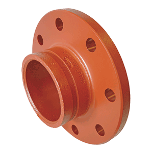 Victaulic flens adapter nippel Style 45RE, oranje