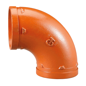 VSH Shurjoint groef bocht 90gr, oranje