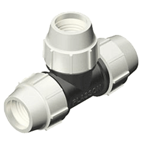 Plasson PP T-stuk 90gr