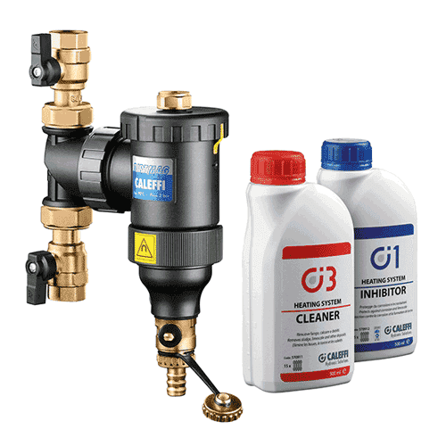 Caleffi set vuilafscheider DIRTMAG®