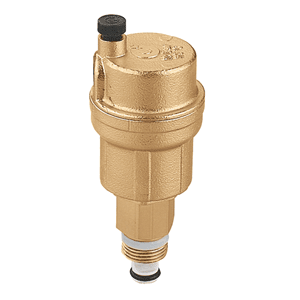 Caleffi automatische ontluchter met afsluitklep