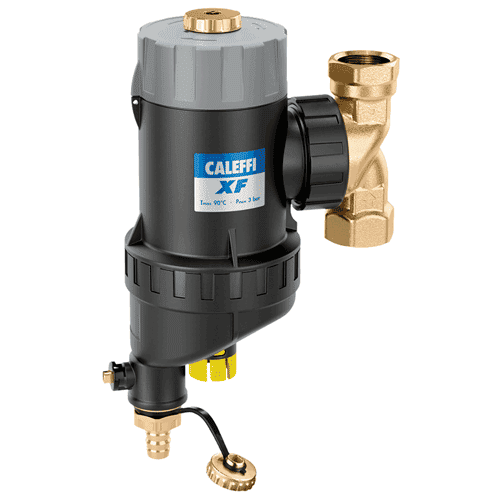 Caleffi XF magneet vuilafscheider met Easy Clean filter