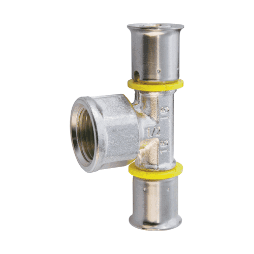 Wavin Tigris M1 Tee 90° for gas, female thread