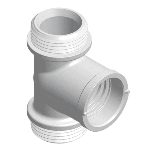 Henco Vision Tee connection piece, eurocone