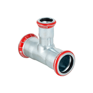 Mapress C-staal, T-stuk, verloop 3x pers