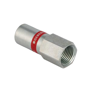 Mapress C-steel adaptor bush, female thread x Mapress insert