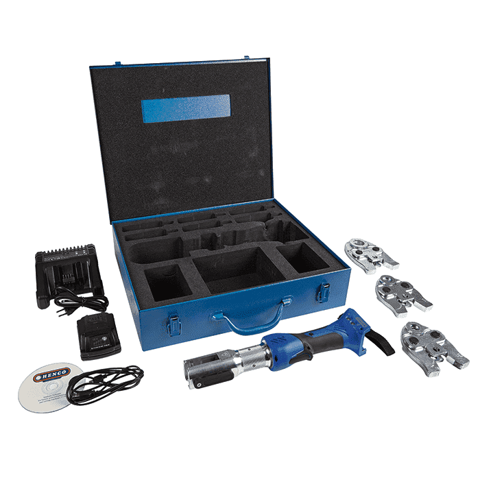Henco M-BMINI3 F cordless hydraulic pressing machine kit 16-20-26
