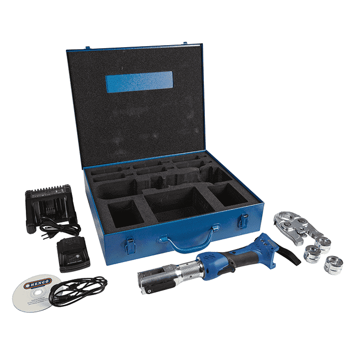 Henco M-BMINI3 cordless hydraulic pressing machine kit 16-20-26