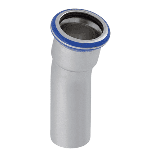 Mapress RVS 316, bocht 15gr 1x insteek
