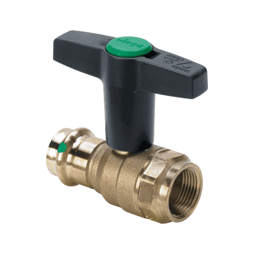 Viega Easytop kogelkraan met SC-Contur 2275.4