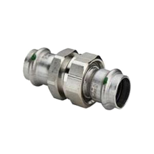 Viega Sanpress Inox RVS, 2/3 delige koppeling