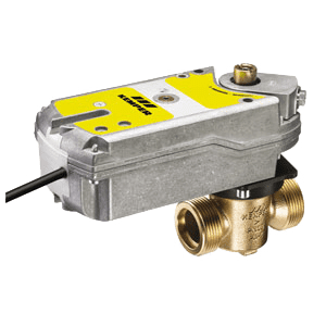 KHS-VAV-plus-full bore valve with spring return and servomotor  type 686