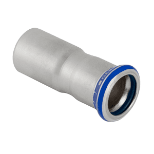 Mapress RVS 316, FKM blauw, verloopstuk 1x pers