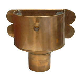 copper hopper head, Amsterdam