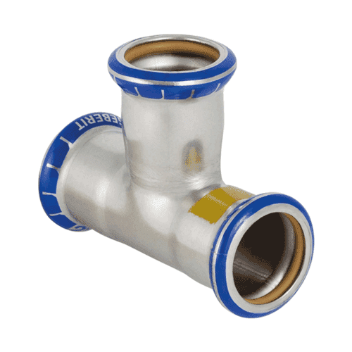 Mapress RVS 316 gas, T-stuk 3x pers