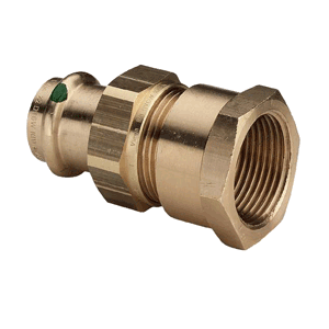 3-part coupling SC-contur press x female thread