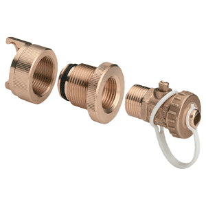 Pressure testing connection, reusable
