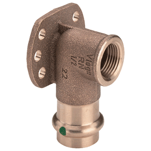 Wall plate SC-contur  press x female thread