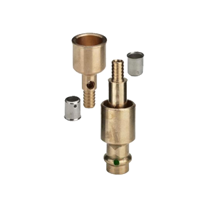 Connection kit for integrated circulation pipes.
