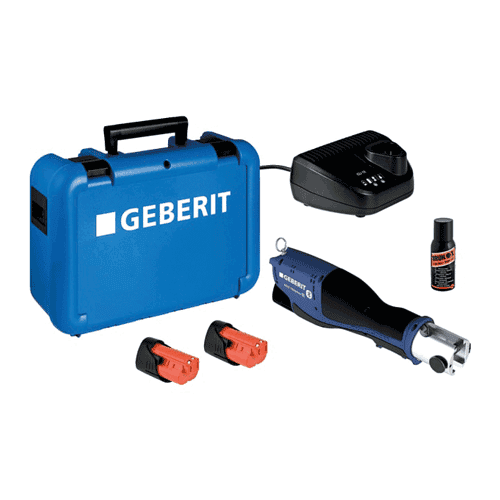 Geberit ACO 103 pressing tool in case